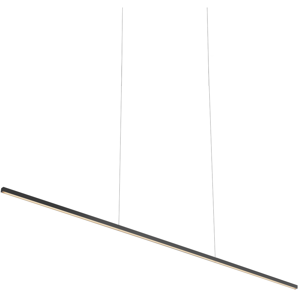 Vega Minor LED 47.38 inch Black Linear Pendant Ceiling Light